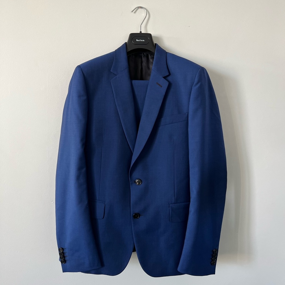 Paul Smith Soho Fit Blue Suit Jacket and Pants